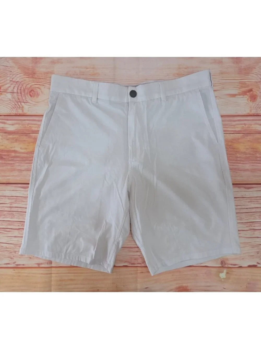 Johnnie-O Prep-Formance Stretch White Shorts Mens Size 32 Golf Wear